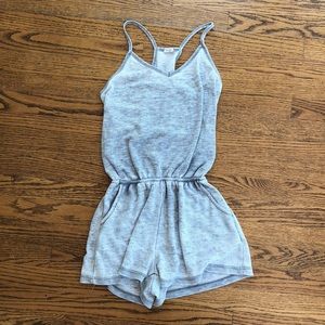 grey romper
